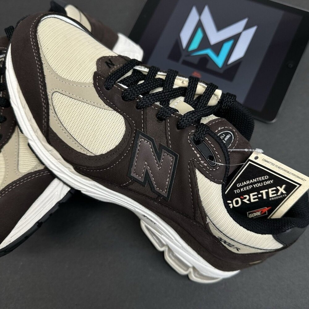 New Balance 2002R Gore-Tex Black Coffee Brown Beige M2002RXQ Men’s Sizes